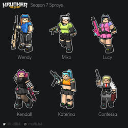 Krunker S7 Sprays