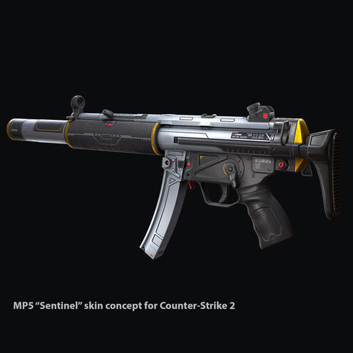 CS2 MP5 Sentinel skin concept