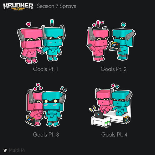 Krunker Loverbots Sprays